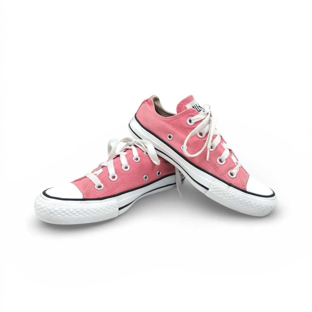 Converse Pink Canvas Sneakers